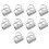（10 pcs）32mm Webbing End Clips - Heavy Duty Nylon Strap Buckles 1