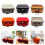 Retro Themed Lockable Metal Container With Easy Grip Handle-Red 3