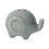 Ceramic Handmade Spices Bottle Bucolic-Big gray elephant 1