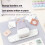 Presse à papier tampon faite à la main, distributeur de fleurs à 7