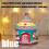 Handcrafted Ceramic Christmas Cottage Decoration With-Model E 6