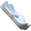 Coussin de chaise de bureau lavable, housse-Couleur bleu et gris 1