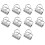 （10 pcs）32mm Webbing End Clips - Heavy Duty Nylon Strap Buckles 7