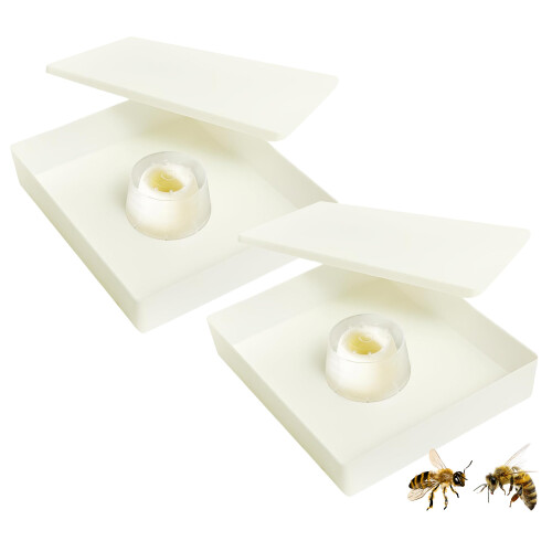 Water Feeder 6L Capacity Leakproof Plastic Beekeeping-2PCS