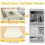Large 6L Water Feeder ABS Plastic Durable Design Year-2PCS 6