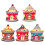 Handcrafted Ceramic Christmas Cottage Decoration With-Model E 2