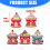 Handcrafted Ceramic Christmas Cottage Decoration With-Model E 4