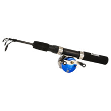 Fishing Rod and Reel Combo Telescopic Carbon Fiber Rod and Reel Lightweight Angling Tackle For Saltwater And Freshwater