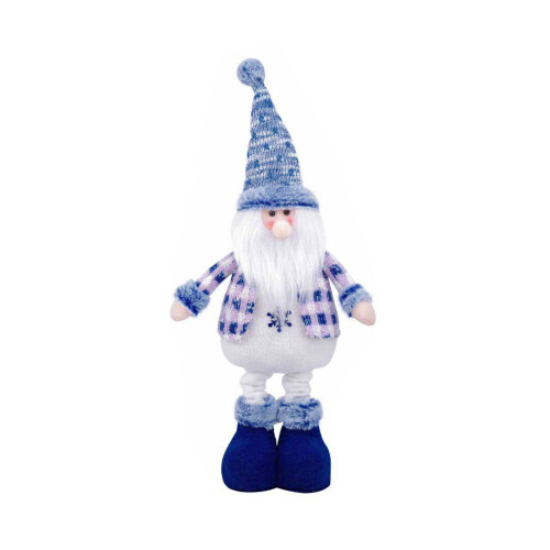 Uitbreidbare pluche figuur pop kerstdecoratie-ouderling