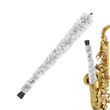 Alt Sax Pad Saver Brush Cleaner, Saxophone Cleaning Brush ALTO SAX MAINTENANCE BOOK NonSlip Grip
