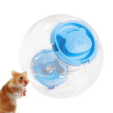 Hamsterball, quiet dwarf hamster wheel, escapeproof, with ventilation holes, small pet activity for pet entertainment, 14 cm