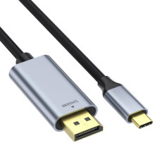Portable 8K60Hz Type C Connection Cable USB C to DP 1.4 Male Cable Laptop Connector Cord Phone Data Transmission