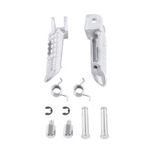 Set di pedane poggiapiedi Dur Quality, montaggio unico, lega di alluminio, design elegante per Suzuki GSXR750, facile da installare, nuovo,
