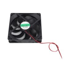 Ventola per case di computer, ventola a 2 fili, efficace dissipazione del calore, funzionamento silenzioso, design compatto, ideale per applicazioni