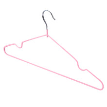 Cintre design avancé pour vêtements adultes, portant sans marques avec rainure d'épaule fine et élégante, cintre en métal et plastique