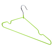 Percha para prendas pesadas, percha de metal delgada de diseño que ahorra espacio con muescas para los hombros, percha resistente y duradera con