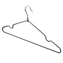 Kleiderbügel für schwere Kleidungsstücke, platzsparendes, schlankes Design, Metallbügel mit Schulterkerben, robust und langlebig, rutschfester,