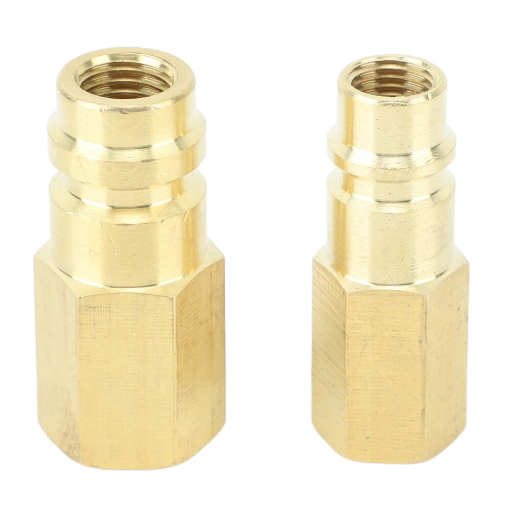 High Grade Brass Conversion Adapter Valve, Ideal For Automotive Air Conditioning Refrigerant Systems, Anti-Leaking Design Ensures Safety And 9405630488494