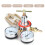 Replacement Regulator for Oxygen Acetylene Systems, Accurate Pressure Control with Oxygen CGA 540 Fitting and Acetylene CGA 200 Fitting, Solid Brass W 7