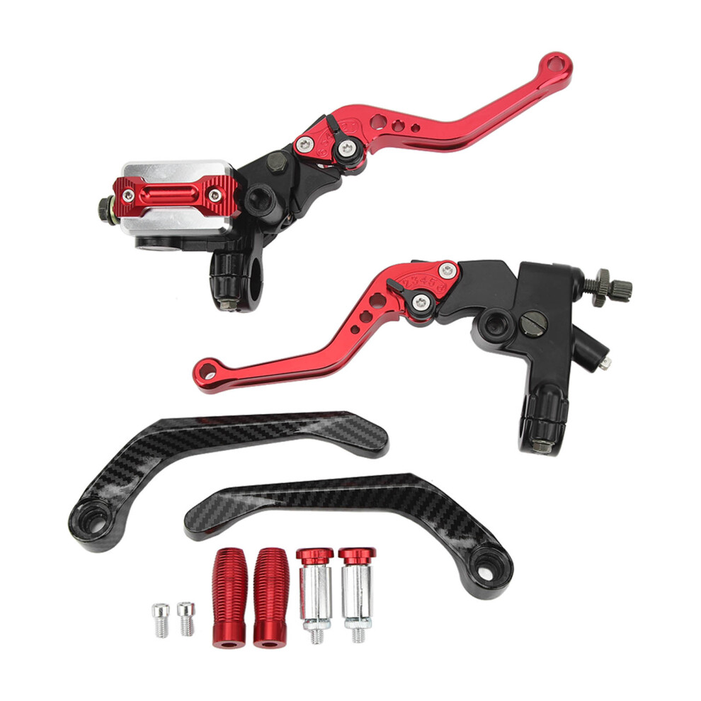 Adjustable Motorcycle Brake Clutch Levers Cnc Billet Aluminum High Hardness Anodized Surface Corrosion Resistance Abrasion Resistance Pivot Design 9190834880945