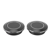 Fuel Tank Cap with Pop-up Flush Mount Design, Vented Gas Cap CNC Billet Aluminum Construction for Enhanced Durability and Style, Clockwise Tightening