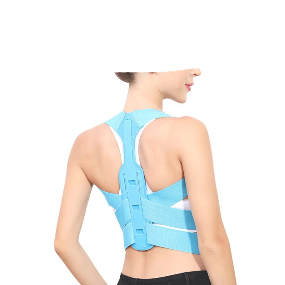 Blue Support Belt, Adjustable Back Posture Corrector, Collarbone, Spine, Back, Shoulder, Lumbar Spine, Posture Correction, Corset For The, S S
