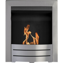Adam Colorado Bio Ethanol Fire in Brushed Steel