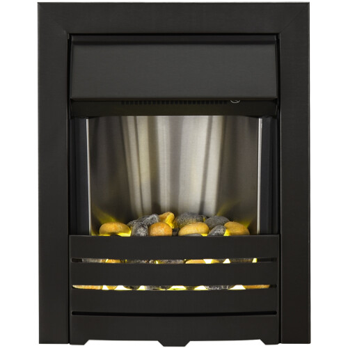 Adam Adam Helios Electric Fire in Black