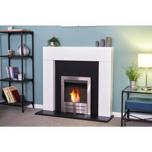 Adam Adam Colorado Bio Ethanol Fire in Brushed Steel 1