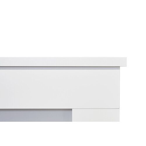 Adam Adam Lomond Fireplace in Pure White, 39 Inch 2
