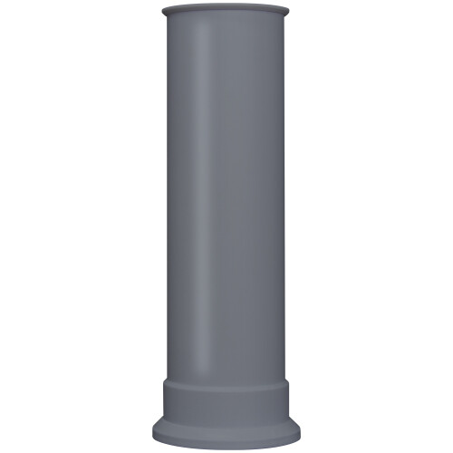 Adam Adam Straight Electric Stove Pipe in Grey