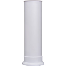 Adam Straight Stove Pipe in White