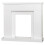 Adam Adam Lomond Fireplace in Pure White, 39 Inch 2