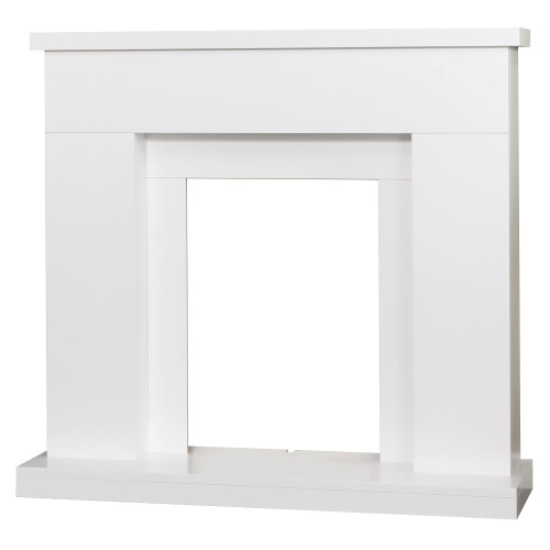 Adam Adam Lomond Fireplace in Pure White, 39 Inch 1