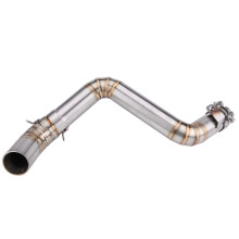 Nascóir Slip Ar Phíopa Lár Gluaisrothair Nascóir Nasc Píopa Lár Cuibheoir Muffler Sceite Cruach Dhosmálta Píopa Lár Ard-Teocht
