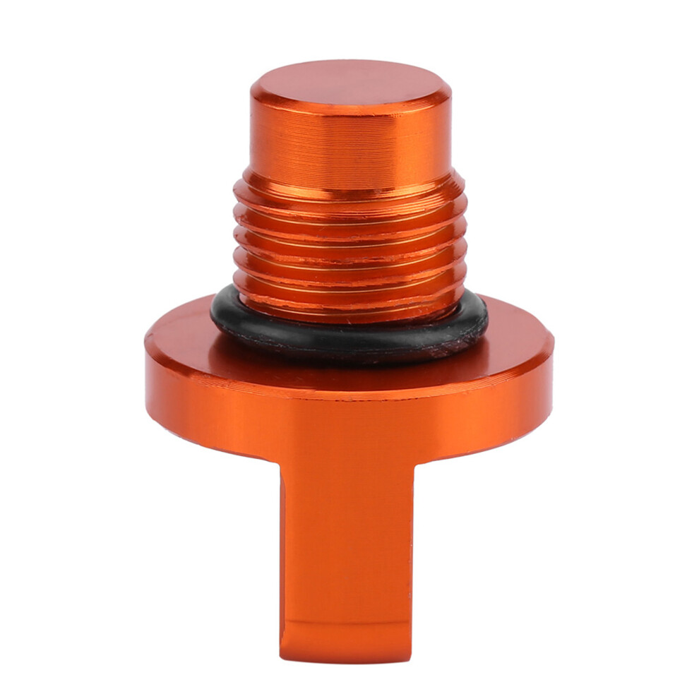 Premium Aluminum Oil Filler Cap - Lightweight Cnc Design Orange 4981382782592