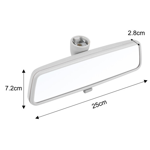 Day Night Rearview Mirror, Easy Installation Robust Plastic Housing for Specific Models (Gray) 1