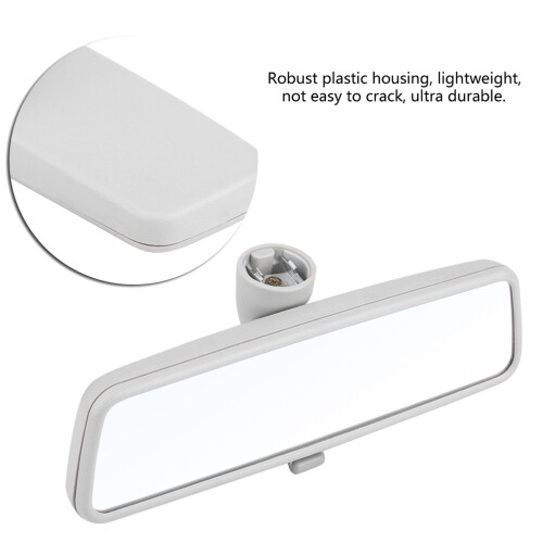 Day Night Rearview Mirror, Easy Installation Robust Plastic Housing for Specific Models (Gray) 2