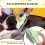 Cat Care Comb, SelfCleaning Flea Comb for Cats (2 Pieces) 2
