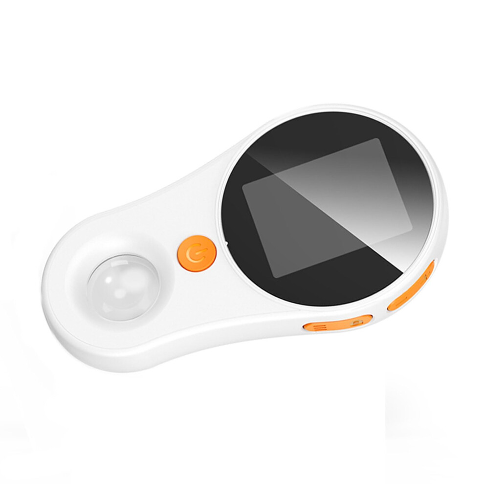 Microscope Magnifier 500X with 8 LED Illumination for Coin Collecting and Jewelry Analysis, White Magnifying Glass