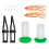 Farm Automatic Chicken Feeder Large Feed Container-Green 1