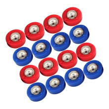 32 Pieces Plastic Replacement for Shuffleboard Mini Shuffleboard Replacement Shuffleboard Equipment Steel Tabletop Accessories