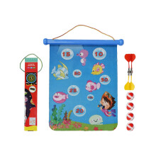 Magnetic Dartboard, Magnetic Dartboard, Party Games, Boys' Toy, Indoor Dartboard, Safe and Stable Outdoor Dartboard Set, Flexible Birthday Sea floor B