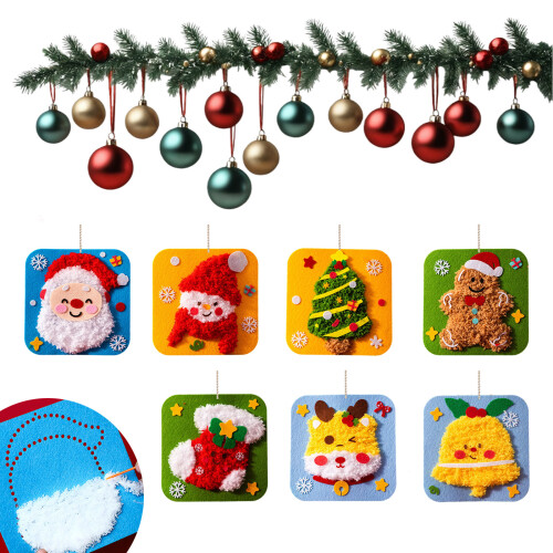 Christmas Starter Pack With Colorful Sturdy Yarn For-EI 1