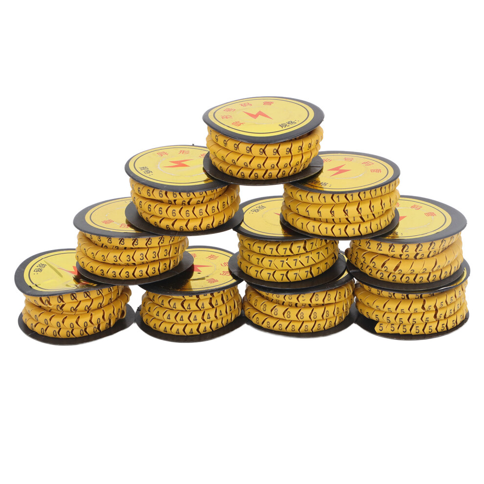 10 Stã¼Ck Kabelkennzeichnungsdraht, Pvc, 7011774904626