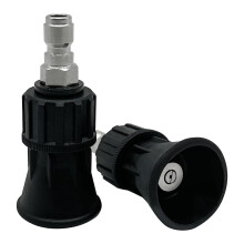 2er-Pack professionelle Schlauchadapter mit Widerhaken,