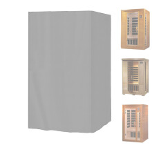 Commercial Grade Steambath Shelter 102x110x193cm Strong-grey