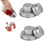 Set van 3 stalen Mason Jar Shaker-dekseldoppen 6