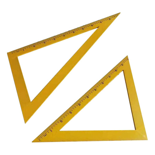 Whiteboard Geometry Math Equipment Teacher Aids Angle Measurement Drawing Math Tool for Drawing Triangle Dreieck