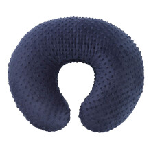 Nursing Pillow Cover For Breastfeeding Pillow, Support Positioner Lounger, Navy Blue, Cover Only